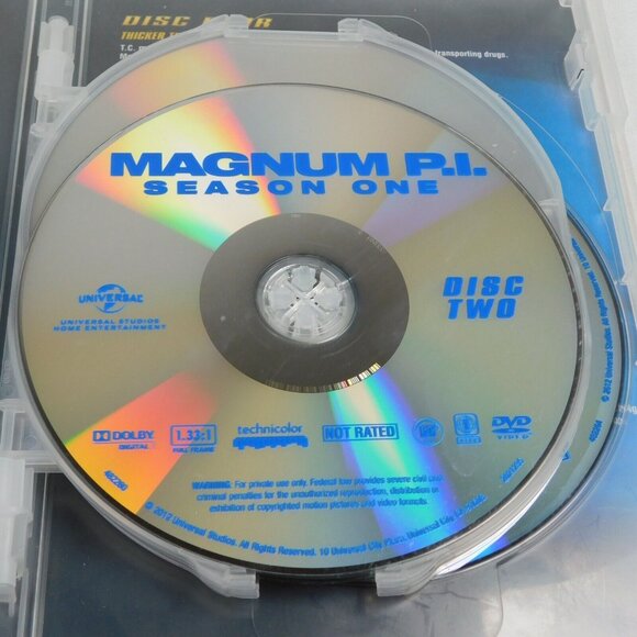 Magnum P.I. Season One 6 DVD Set 2012 Tom Selleck 18 Episodes Action VG+ - Picture 4 of 10